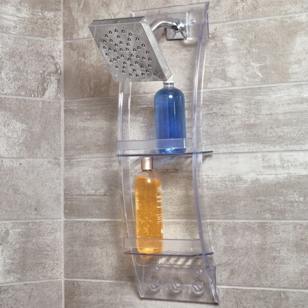 Serviteur de douche à suspendre plastique basic