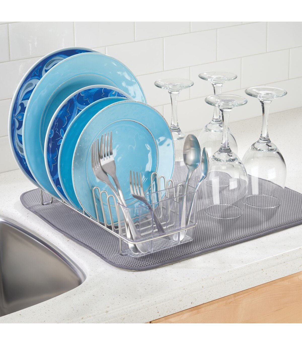 Égouttoir à vaisselle compact plastique classico