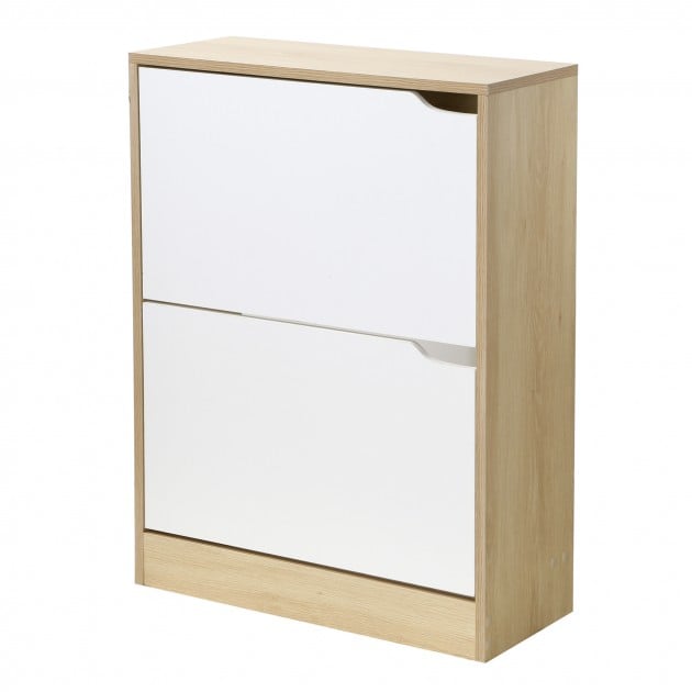 WIFESE Armoire à Chaussures 80x18x60 cm 2pc Meuble Chaussure Etagere  Chaussure Rangement Chaussure éTagèRe Chaussures Organisateur Chaussures  Casier