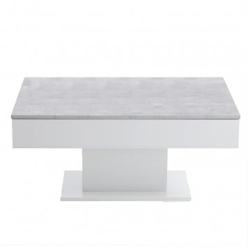 Table Basse avec Rangements Cachés L100cm - Avola