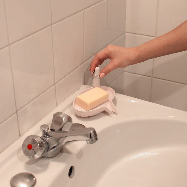 Porte savon avec support bagues
