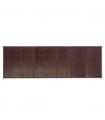 Tapis de bain en bambou brun mocha 183 x 61 cm